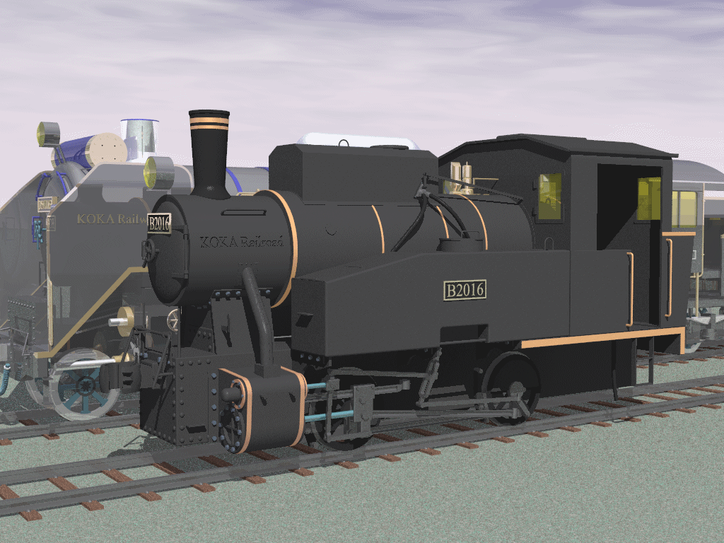 蒸気機関車(2)